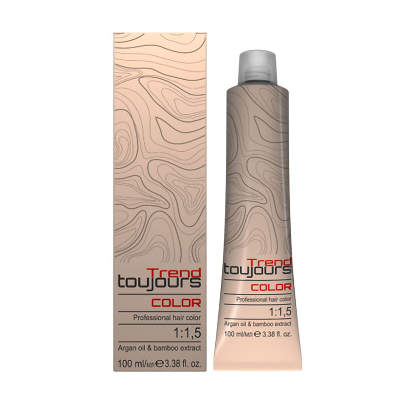 Перманентна фарба для волосся Trend Toujours Color Professional Hair Color 4.45 Copper Mahogany Brown, 100 мл